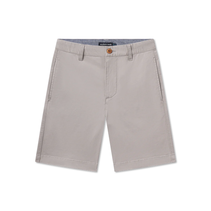 Southern Marsh Youth Regatta Stretch Short in Light Gray