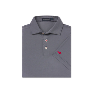 Southern Marsh Youth Varsity Performance Polo in Navy/Red