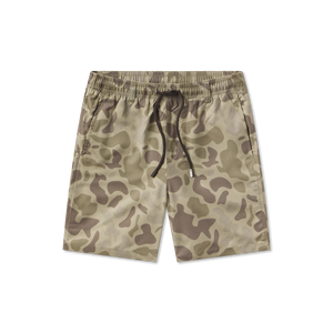Southern Marsh Youth La Costa Lined Swim Trunks in Dark Brown