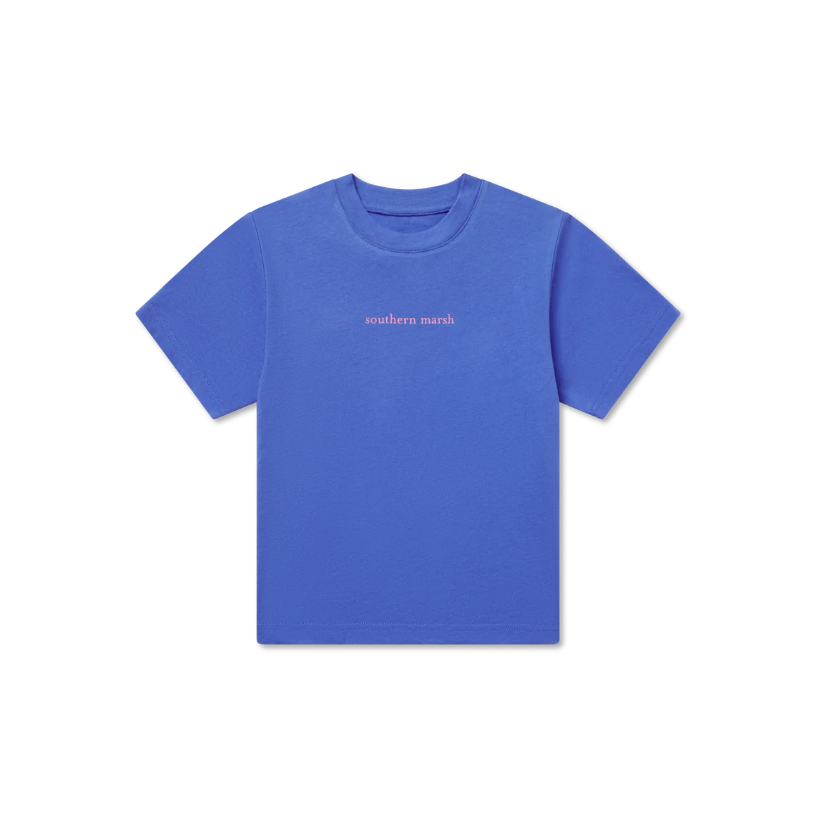 Southern Marsh Youth Southern Classics Comfort SS Tee in Dark Bluebonnet