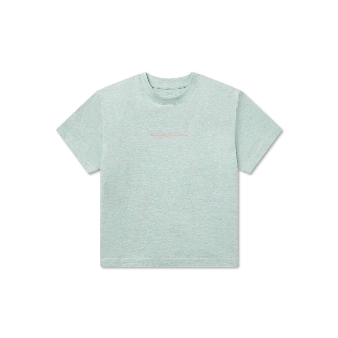 Southern Marsh Youth Southern Classics Comfort SS Tee in Washed Honeydew