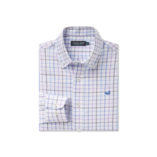 Load image into Gallery viewer, Southern Marsh Youth Chateau Windowpane Dress Shirt