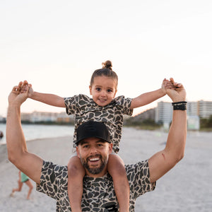 Burlebo Youth Flying B SS Tee in Classic Deer Camo