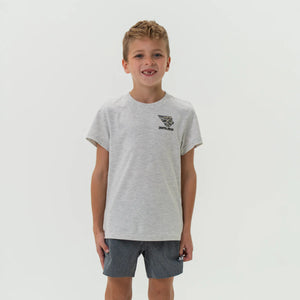 Burlebo Youth Flying B Classic Deer Camo SS Tee