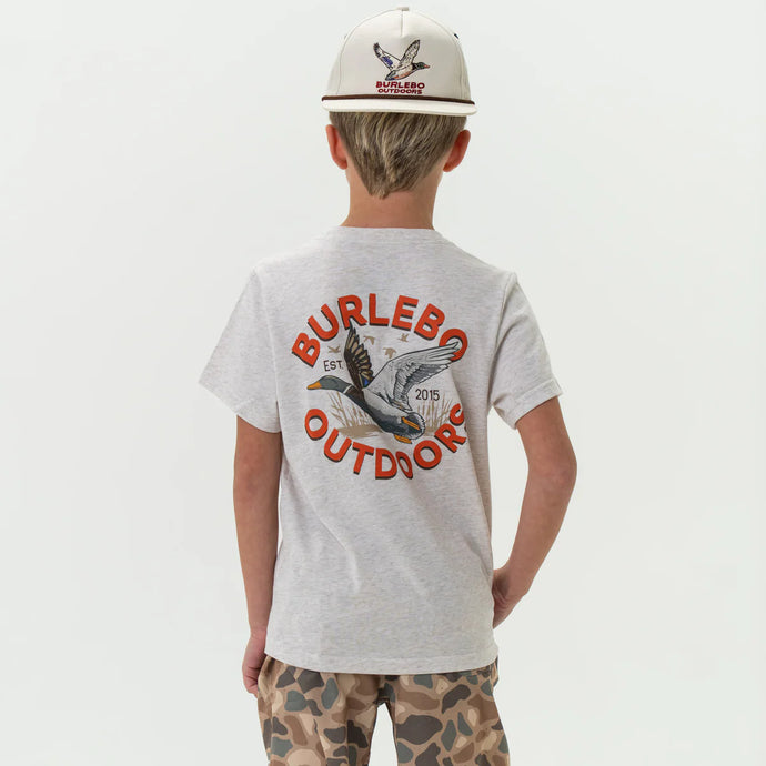 Burlebo Youth Old School Duck Hunt SS Tee