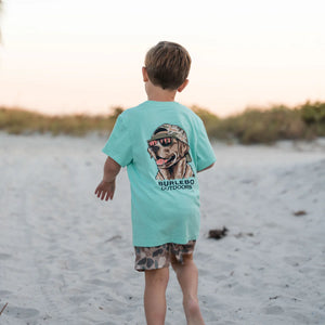 Burlebo Youth Mallard Camo Dog SS Tee