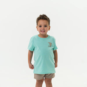 Burlebo Youth Mallard Camo Dog SS Tee