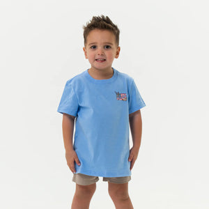 Burlebo Youth Patch Flag SS Tee