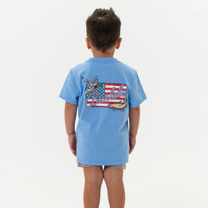 Burlebo Youth Patch Flag SS Tee