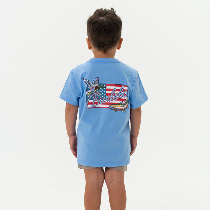 Burlebo Youth Patch Flag SS Tee