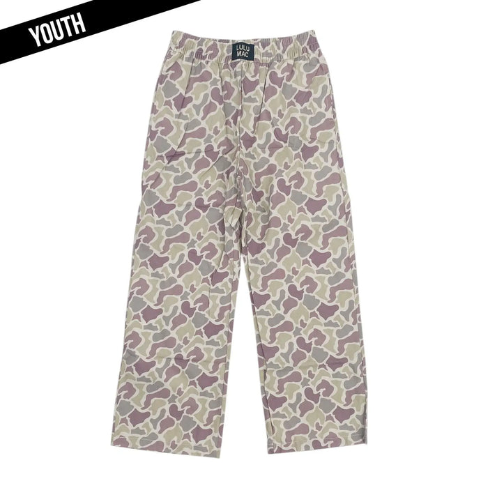 Lulu Mac Youth Pants in Light Camo