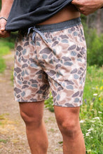Load image into Gallery viewer, Burlebo 7&quot; Athletic Shorts in Pintail Camo