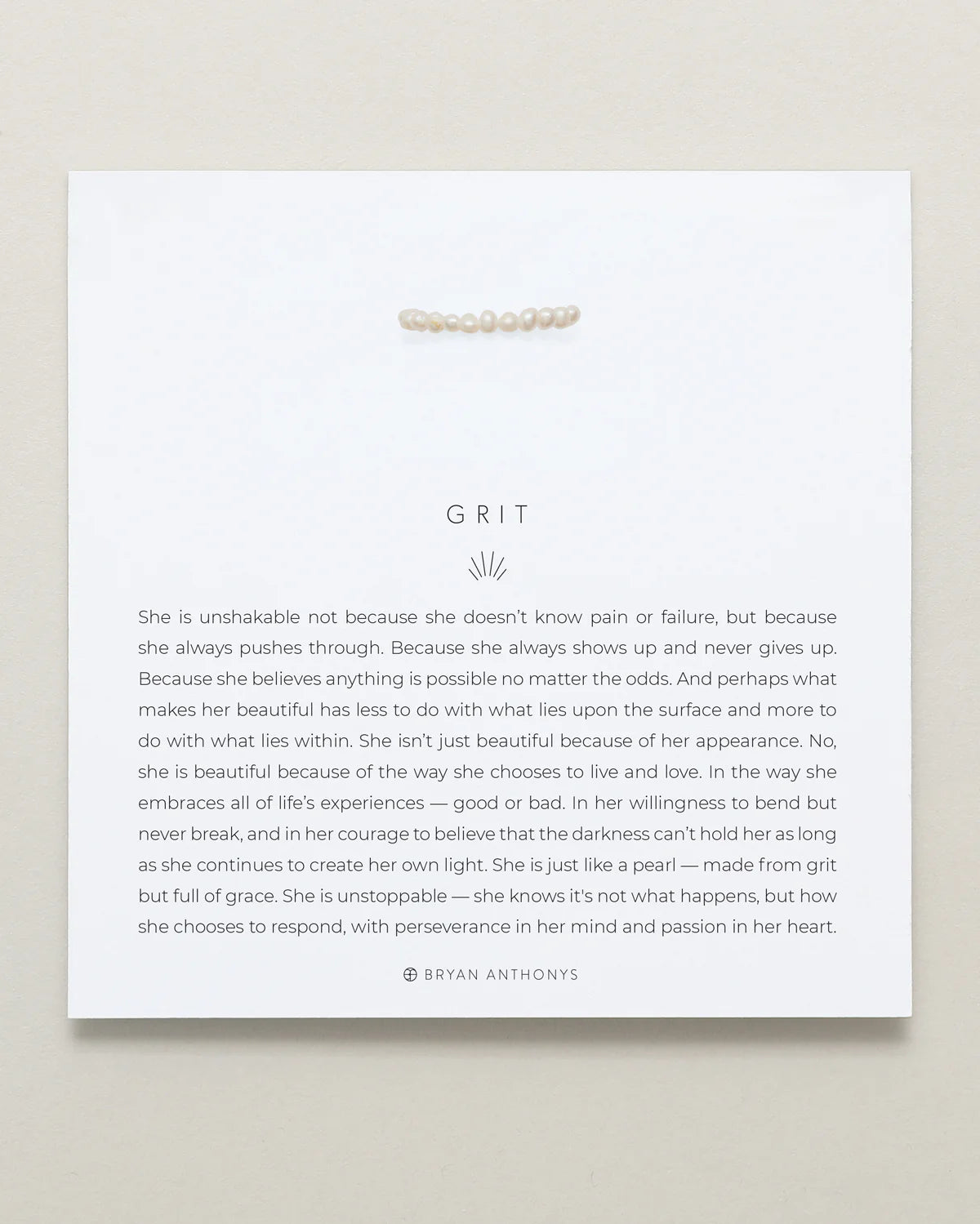 Bryan Anthonys Grit Seed Pearl Ring