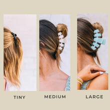 Load image into Gallery viewer, Teleties Classic Medium Hair Clip in Jet Black