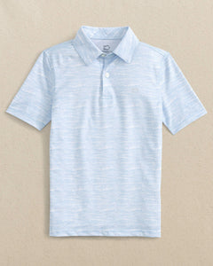 Southern Tide Youth Short Sleeve Get in Shipshape Performance Polo