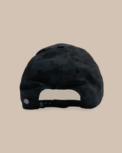 Southern Tide Men's Blank Camo Performance Hat in Caviar Black
