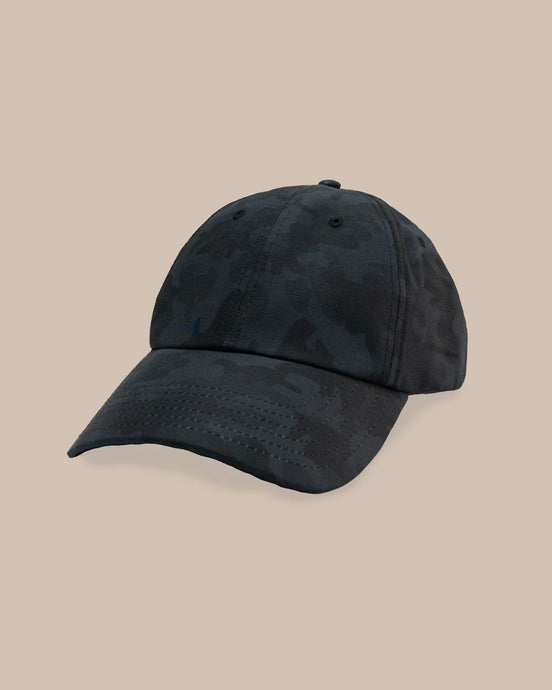 Southern Tide Men's Blank Camo Performance Hat in Caviar Black