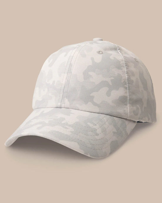 Southern Tide Men's Blank Camo Performance Hat in Seagull Grey