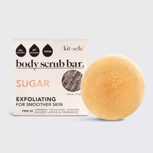 Load image into Gallery viewer, Kitsch Sugar Exfoliating Body Scrub Bar