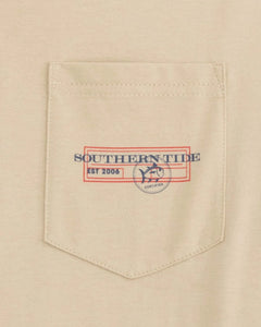 Southern Tide Men's Coastal Fishing License SS Tee