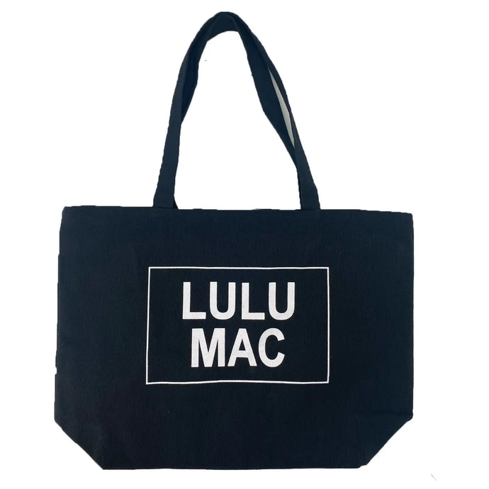 Lulu Mac Canvas Tote in Black