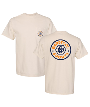 Barstool Sports Retro Premium SS Tee in Ivory