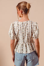 Load image into Gallery viewer, What Do I Do Floral Blouse Top