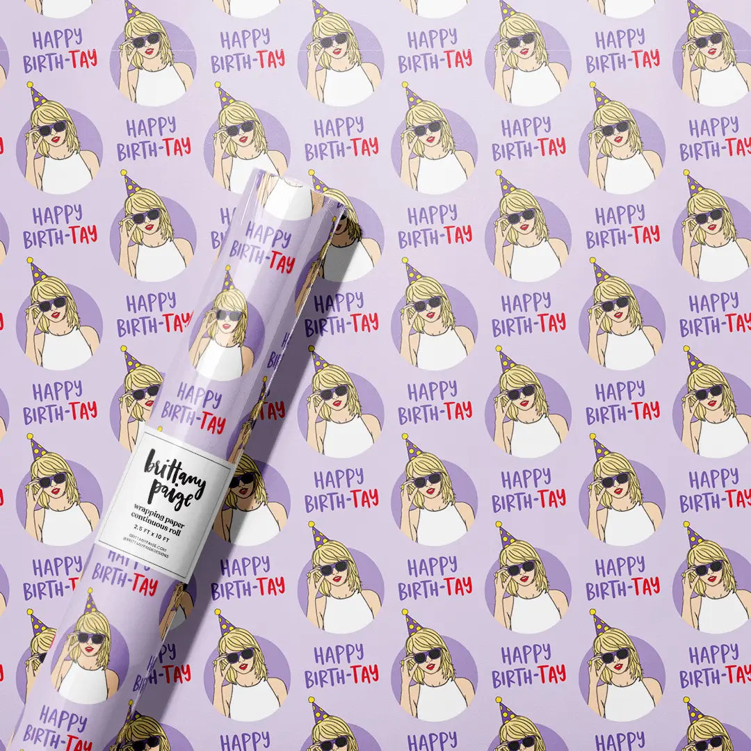 Happy Birth-Tay Wrapping Paper