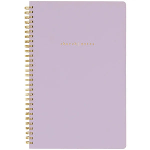 Church Notes Lilac Notebook