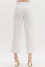 Load image into Gallery viewer, Boss Babe Denim Mid Rise Pants