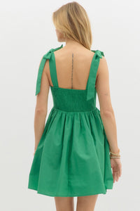 Show Me Love Scallop Mini Dress
