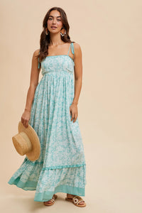 Sunshine & Summer Days Floral Maxi Dress