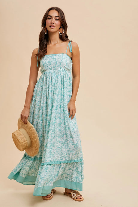 Sunshine & Summer Days Floral Maxi Dress