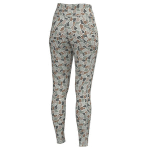 Local Girl Leggings in Forest Camo Flora