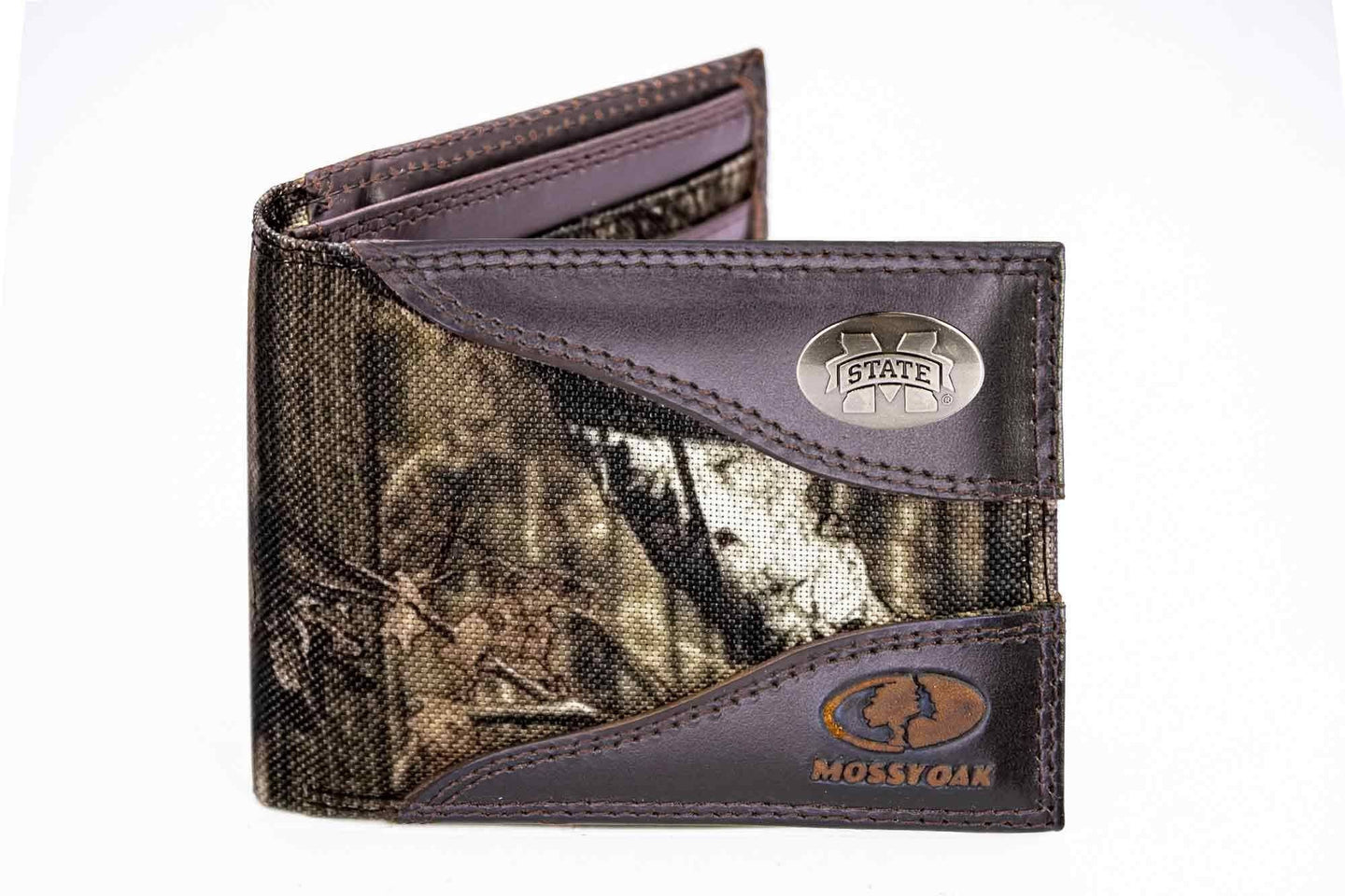 Mississippi State Mossy Oak Wallets: Bifold