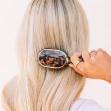 Load image into Gallery viewer, Teleties Mini Detangler Brush For Medium Hair-Tortoise
