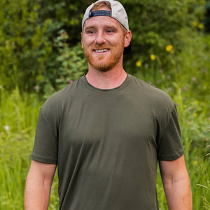 Burlebo Go To SS Tee in Mallard Green