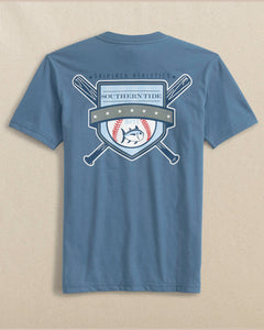Southern Tide Youth Short Sleeve Homerun Athletics Tee