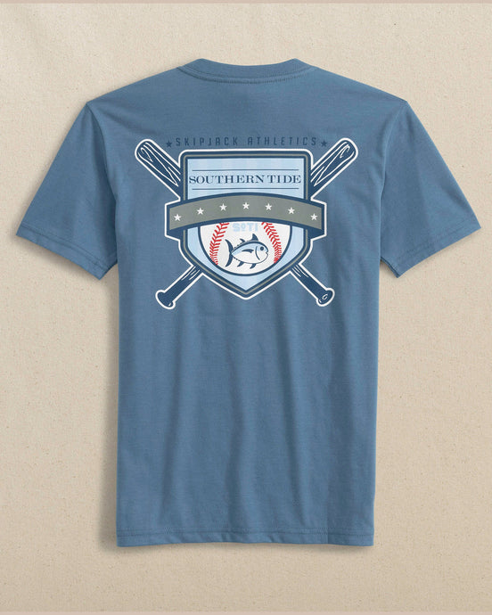 Southern Tide Youth Short Sleeve Homerun Athletics Tee