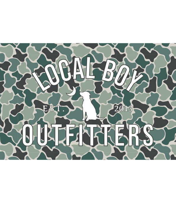 Local Boy Ravine Camo Flag