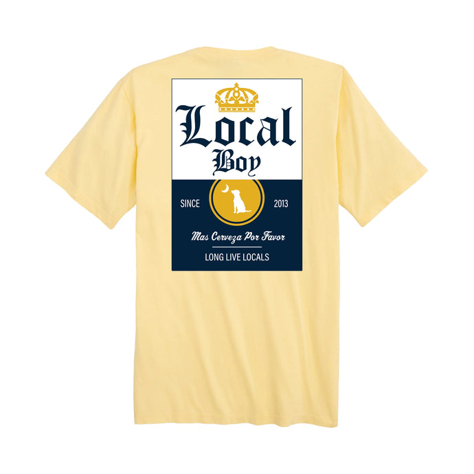 Local Boy Mas Cerveza SS Tee