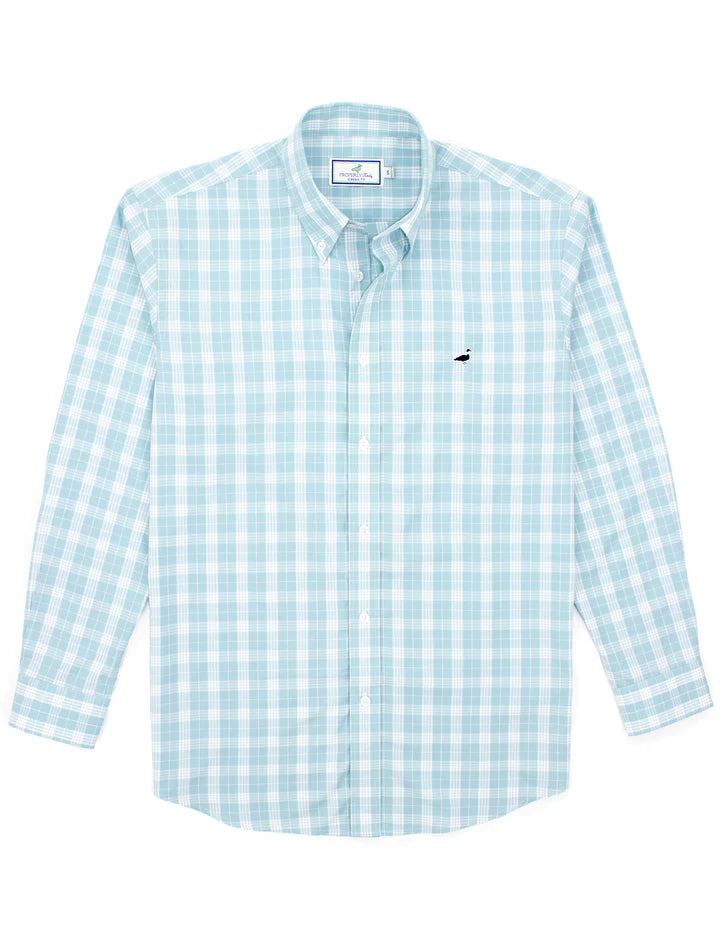 Properly Tied Men's Seasonal Sportshirt in Spanish Moss