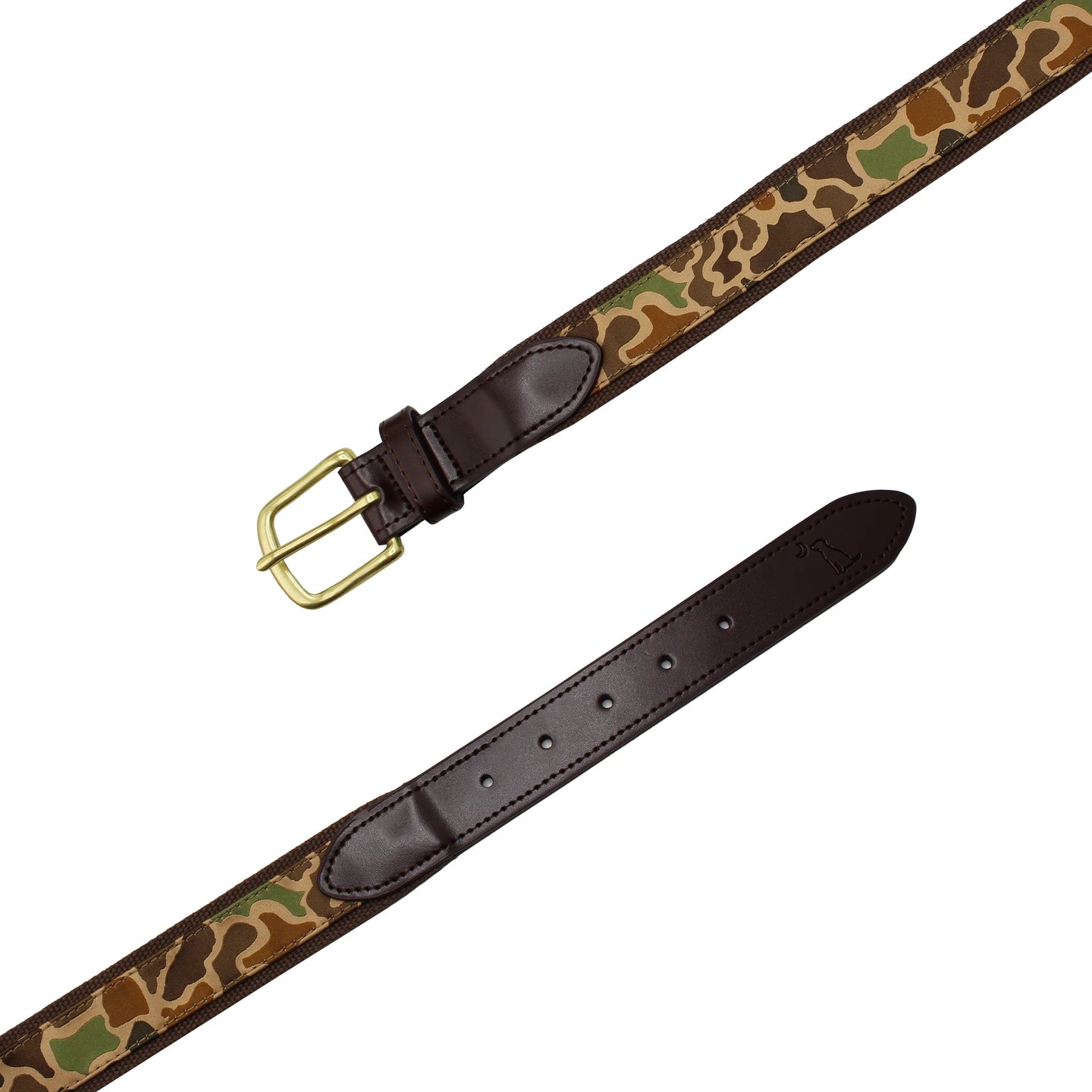 Local Boy Ribbon Belt in Old School Camo