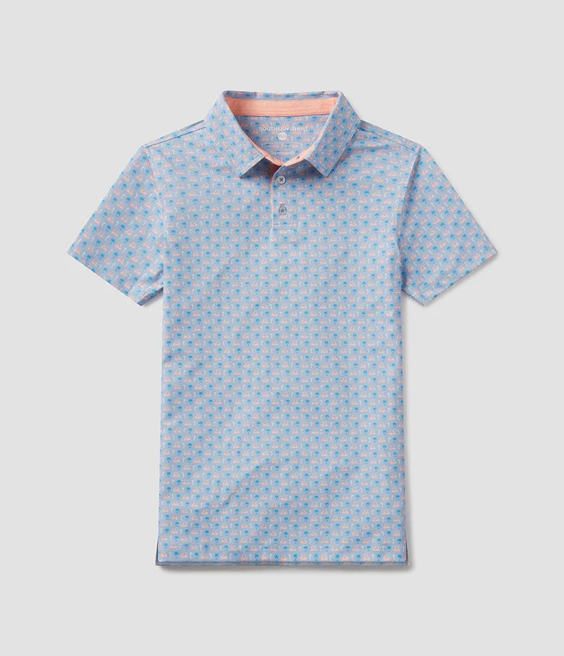 Southern Shirt Co. Youth Par Fore Printed Polo