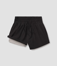 Load image into Gallery viewer, Southern Shirt Women's Lined Hybrid Shorts in Deep Space