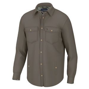 Local Boy Sportsman's Shacket in Mud Dog & Moon