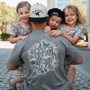 Burlebo Rad Dad Deer Camo SS Tee