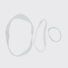 Load image into Gallery viewer, Kitsch No-Snag Elastic 100pc Clear