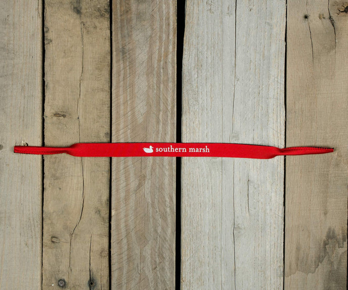Southern Marsh Sunglass Strap Red