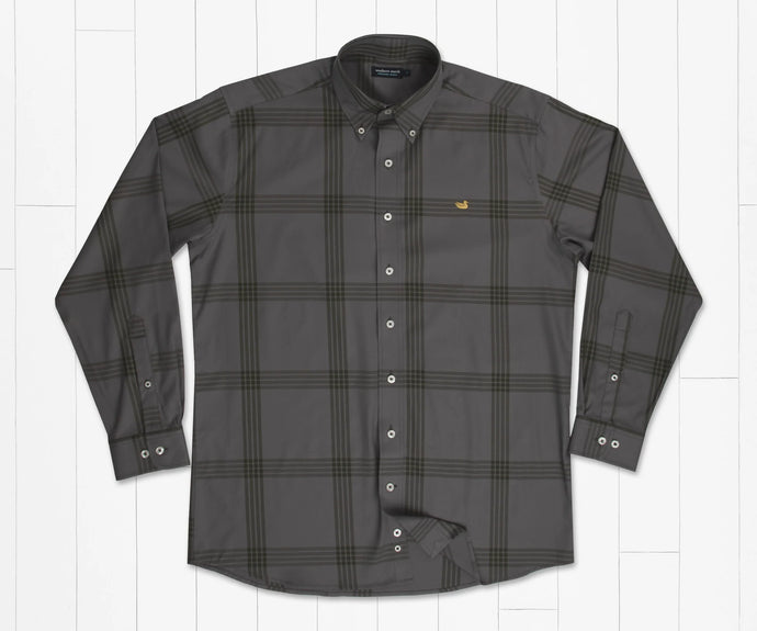 Southern Marsh Trussville Windowpane Dress Shirt
